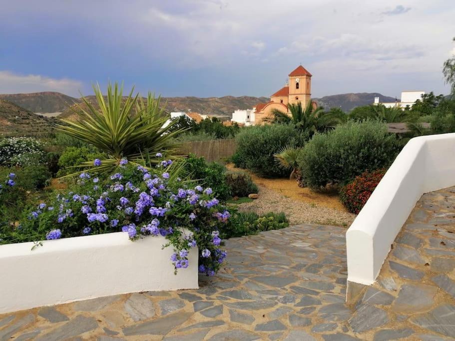 Villa Casa Jardin. Vivienda Rural En Zona Tranquila. Lucainena de las Torres Exterior foto